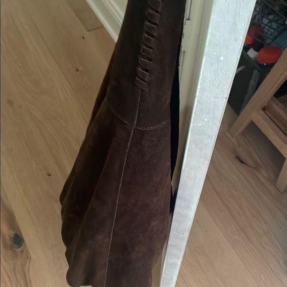 Haute Hippie Rich Brown Suede Bag - Picture 6 of 11